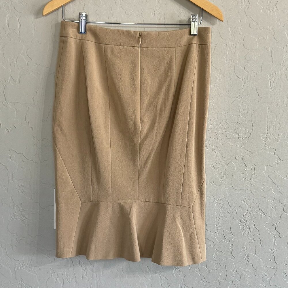 NWT Ann Taylor Beige 2 Piece Skirt Suit - Picture 8 of 12